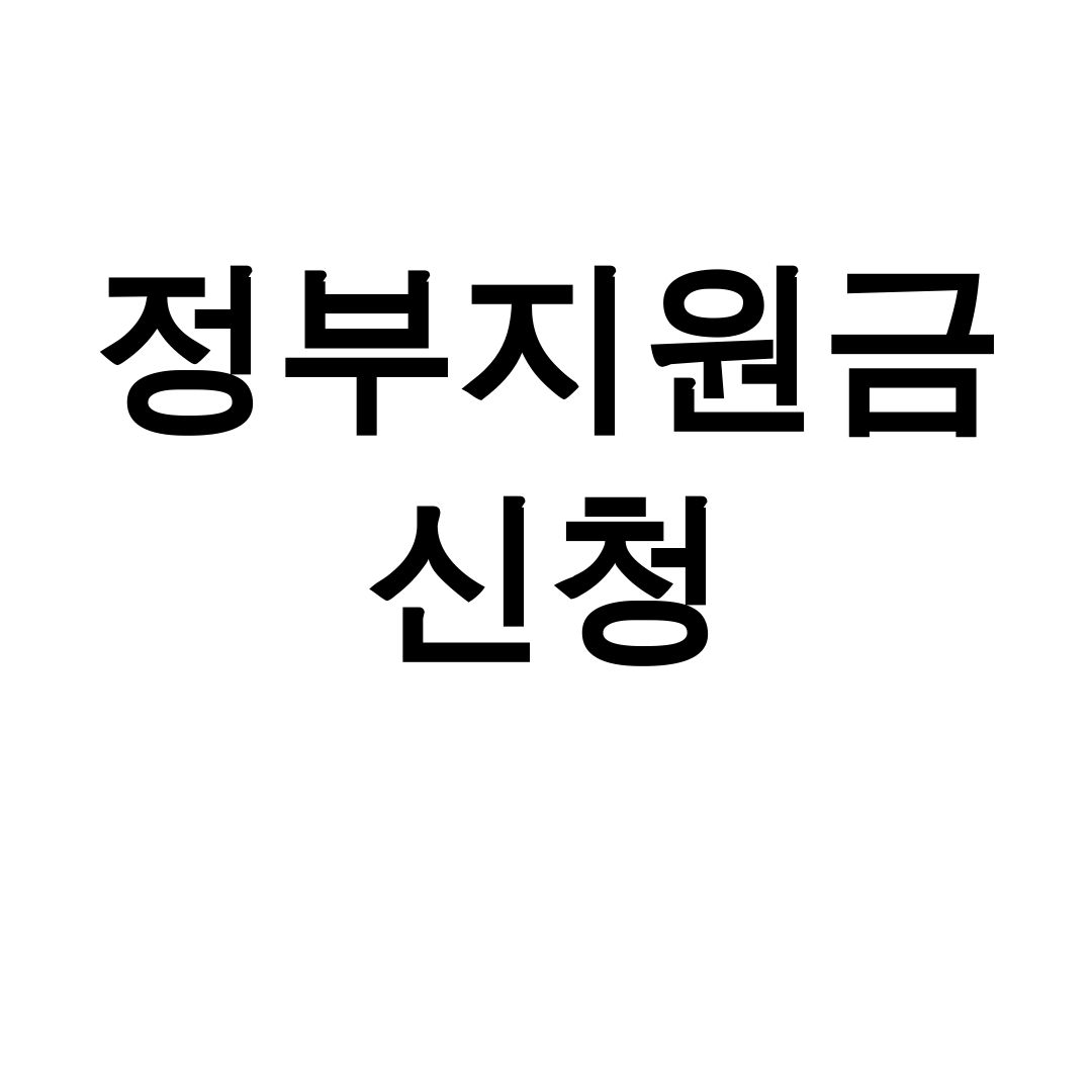 정부지원금 신청 대박후기! 25만원 받는 꿀팁 대방출